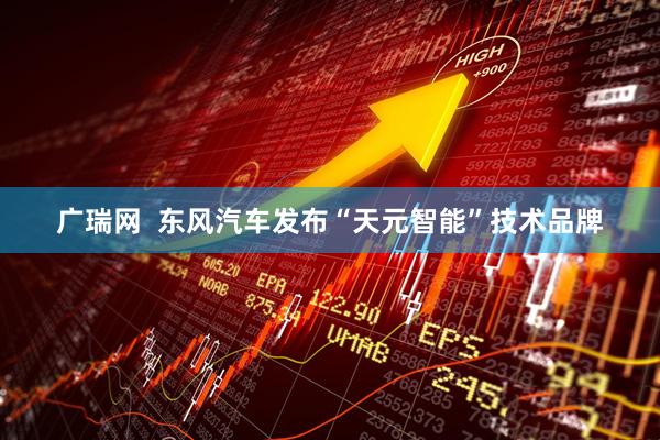 广瑞网  东风汽车发布“天元智能”技术品牌